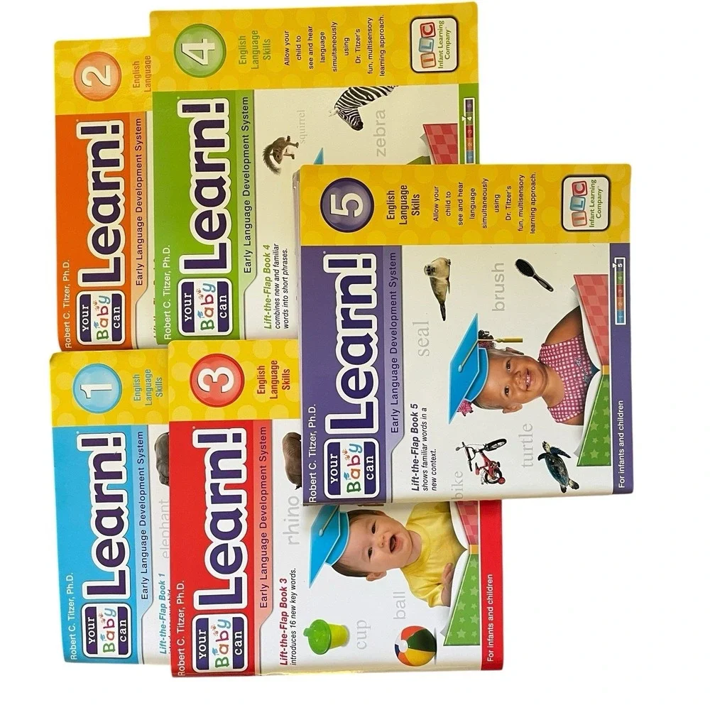 Your Baby Can Read! Early Learning System by Robert Titzer Books DVDs Card Child